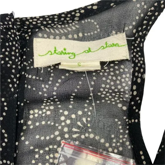 Staring at Stars Sheer Sleeveless Top Size Small - Picture 2 of 8